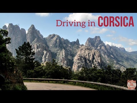 Driving in Corsica