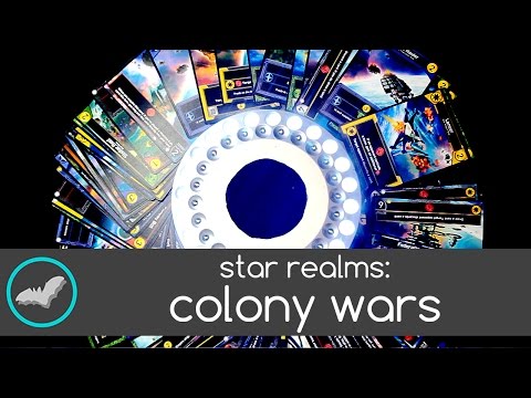 Two Bats Gaming: Star Realms- Colony Wars Review 