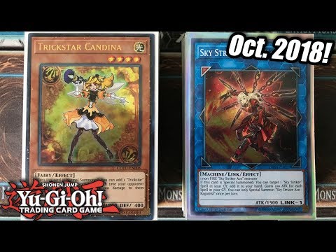 Yu-Gi-Oh! Trickstar Sky Striker Deck Profile! October 2018 Format!