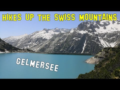 Randonnée de Handegg jusqu'au Gelmersee. Tour du lac et descente à bord du Gelmerbahn