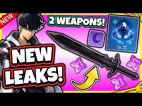 CRAZY NEW LEAKS! 2 DARK WEAPONS! JINWOO INFUSION META! RUNES / PVP / WEAPONS! [Solo Leveling: Arise]
