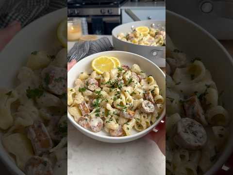 One pan cottage cheese Alfredo