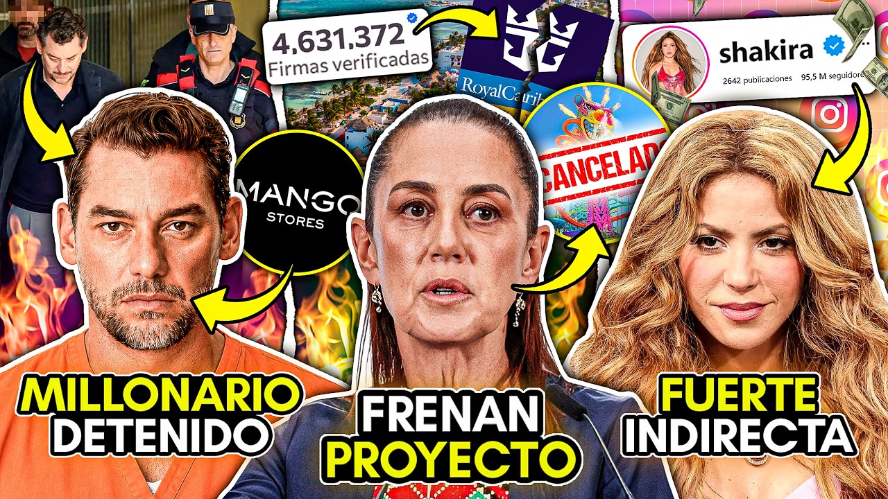 CANCELAN POLÉMICO PROYECTO de ROYAL CARIBBEAN en MAHAHUAL! MILLONARIO a PRISIÓN! MANGO! SHAKIRA!