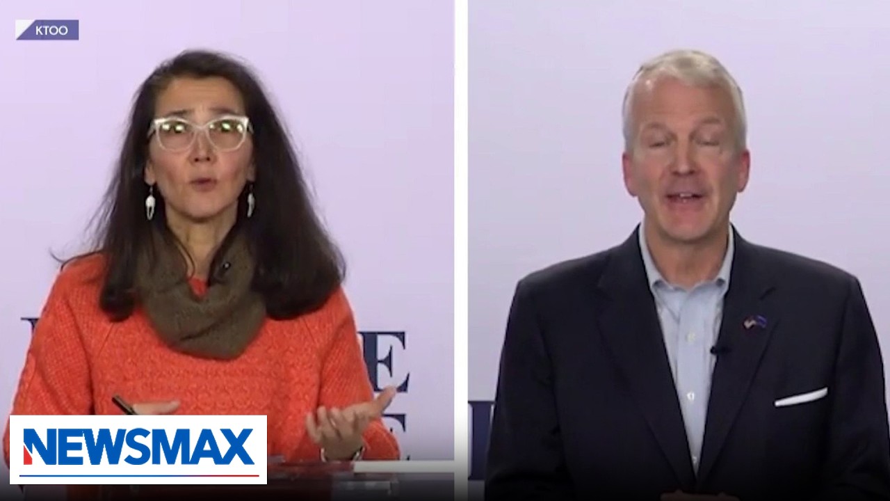 Sen. reacts to opponent reading debate answers off cue cards: Sen. Dan Sullivan