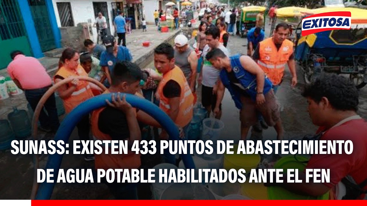 🔴🔵Sunass cuenta con plataforma para conocer puntos de abastecimiento de agua potable en Lima