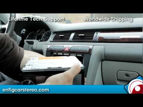 How-To-Install 02-05 Audi A6 Radio Install Double Din