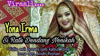 Download lagu AKAD NIKAH YONA IRMA || BARALEK GADANG || VIDEO ORIGINAL / live TKP mp3