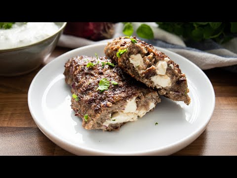 Bifteki - Hackfleisch mit Schafskäse - #KeksMitOhren