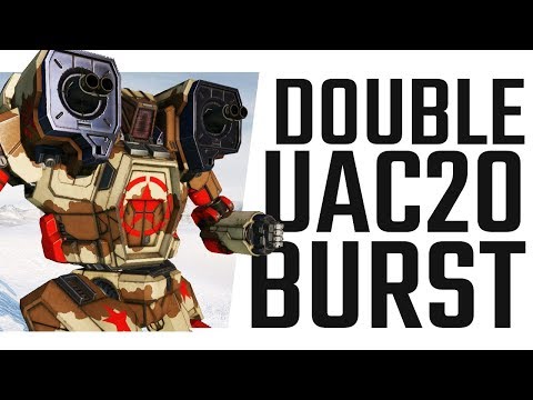 Viable Double U-AC20 Hunchback IIC - Mechwarrior Online The Daily Dose #668