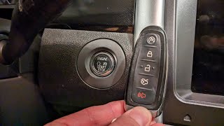 2011 Ford Edge. Dead key FOB Battery. Push Button Start