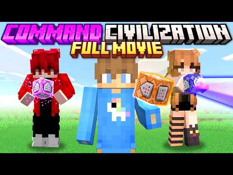 Minecraft, But I Survive in COMMAND Civilization [FULL MOVIE]