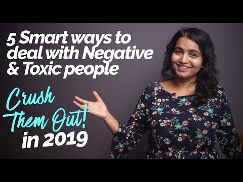 あなたの人生からネガティブな人を潰す5つの賢い方法とは？2019年もポジティブでいよう (5 Smart Ways to Crush Negative People from your life? Stay Positive in 2019)