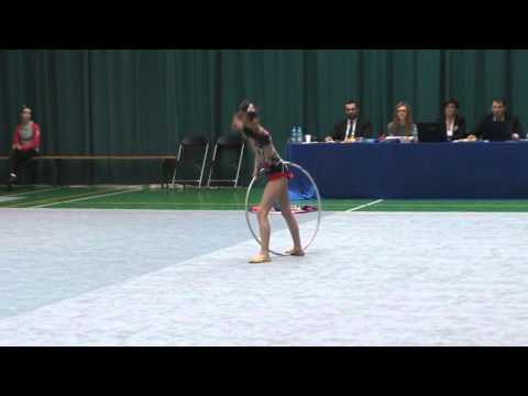 Irina Cup 2016 - Nina Kuźnicka (2003) - obręcz