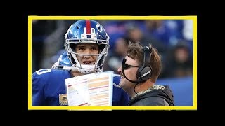 Ben mcadoo rips eli manning for delay of game penalty