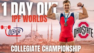 1 DAY OUT IPF WORLD'S POWERLIFTING MEET | Making Friends in Istanbul