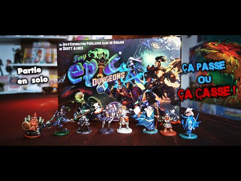 Tiny epic Dungeons solo FR