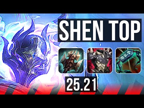 SHEN vs AATROX (TOP) | 7/0/11, 700+ games, Godlike | EUW Grandmaster | 25.21