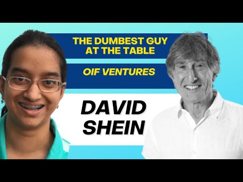 Achieving Unicorn Status Ft David Shein(Partner at OIF Ventures)