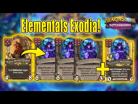 Instant Triple 6 Stars Elementals With Triple Brann Is Fun! | Christian Hearthstone Battlegrounds