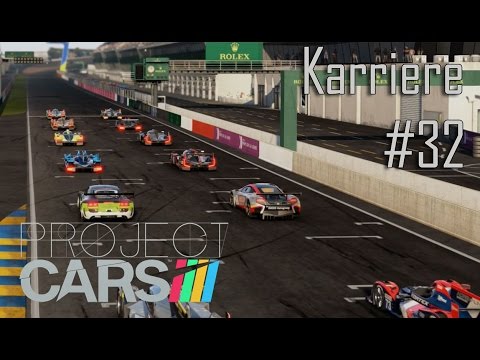 Project Cars - Karriere #32 - 24h LeMans Marek RP219DLMP2  - [PS4][1080P][German]