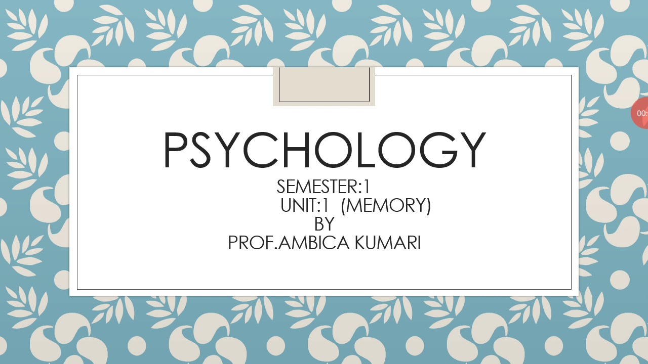 MEMORY AND ITS STAGES. What is Memory,definitions,stages of memory: Encoding,storage and retrieval