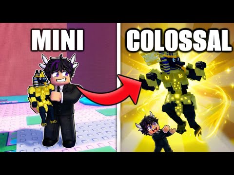 (SECRET GLITCH!) How to TURN your MINI Brainrot to COLOSSAL in Escape Tsunami for Brainrots Roblox