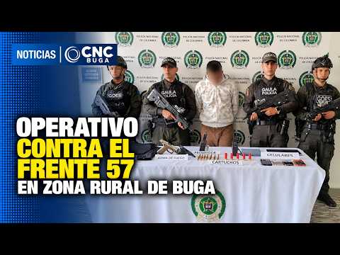 Muere señalado cabecilla financiero del Frente 57 “Yair Bermúdez” en operativo en Buga