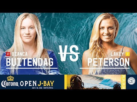 Bianca Buitendag vs. Lakey Peterson - Semifinals, Heat 1 - Corona Open J-Bay - Women's 2018