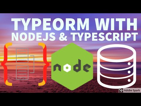 Node JS with Typescript TypeORM Mysql Introduction 01