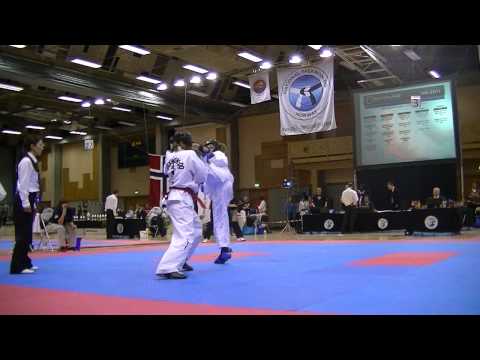 Kristin, sparring - 1.runde LM