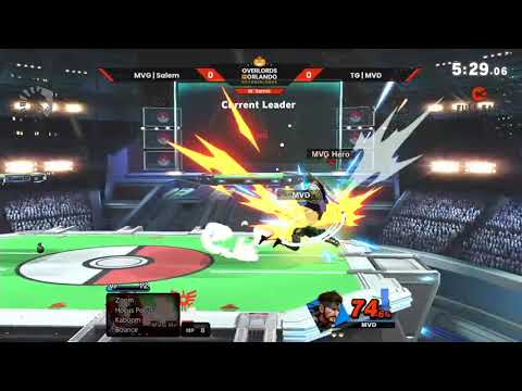 Salem with the sick hero string!