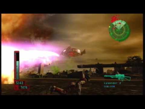 Earth Defense Force 2017 Mission 51 Inferno Difficulty Part 1/2
