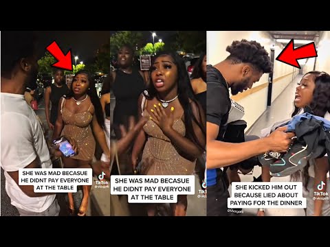 Entitled Woman Dumps BF After He Refused to Pay For Her 18 Friends...