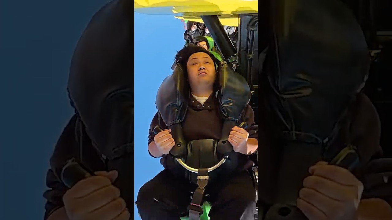 【ドッキリ】絶叫嫌いをジェットコースターに乗せてみたら終わったwwww