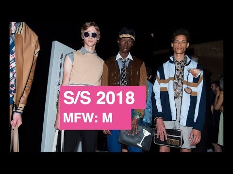 Fendi Spring / Summer 2018 Men's Runway Show | Global Fashion News