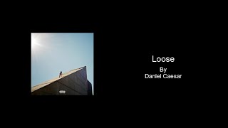 Download lagu Loose by Daniel Caesar - Karaoke with BACKING VOCALS mp3