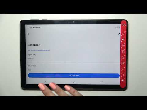How to Change Keyboard Language on TCL Tab 10 – Keyboard Settings