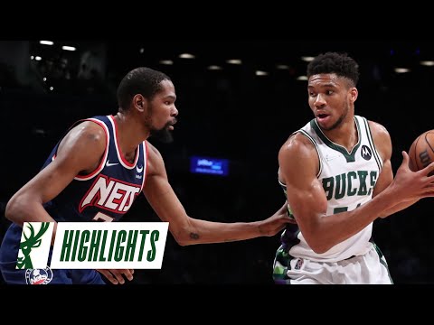 Highlights: Bucks 120 - Nets 119 | Overtime Thriller, Giannis vs. Kevin Durant | 3.31.22
