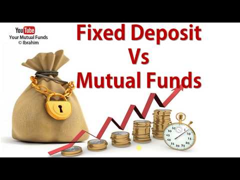MUTUAL FUNDS VS FIXED DEPOSIT | FD vs MF investment in English Video