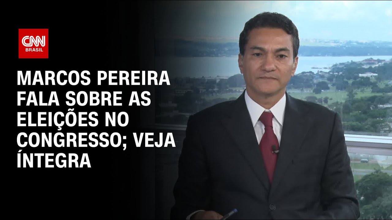 Marcos Pereira fala sobre as eleições no Congresso; Veja íntegra | BASTIDORES CNN