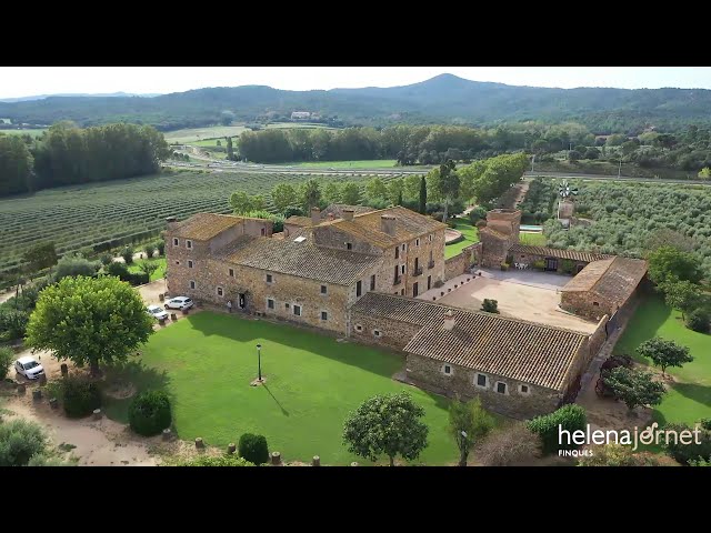 Unique and Exceptional 130 ha Rustic Estate with Renovated Masia and Farm Buildings