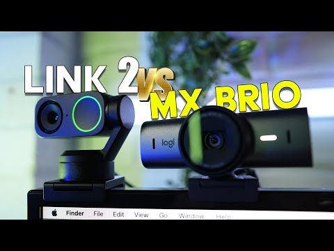 NEW Insta360 Link 2 vs Logitech MX Brio - Ultimate Webcam Battle!