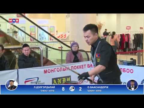 Пүүл бильярдын УАШТ /1-р хэсэг/ 2018.04.14