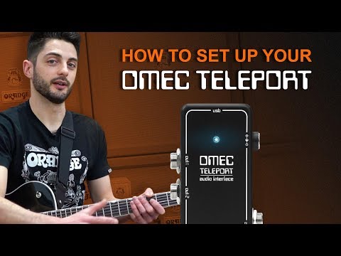 ギター Orange OMEC Teleport Orange OMEC Teleport Guitar Audio Interface | Sweetwater