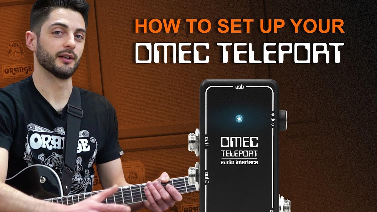 Orange OMEC Teleport USB Interface Pedal