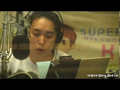 [Fancam] 121120 Sukira Sungmin - 밍디의 Live Time~♬