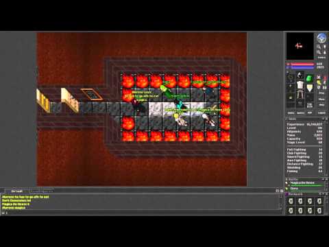 Tibia [7.3] Four mages vs Annihilator