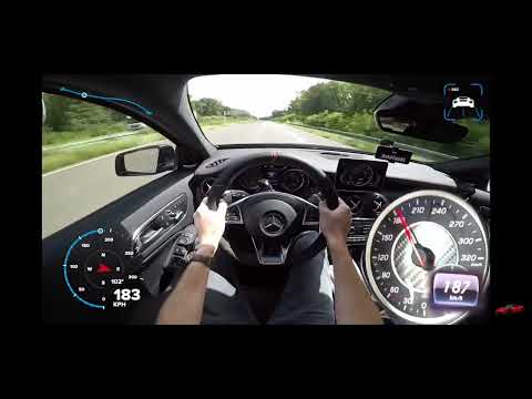 Mercedes Benz Cla 45 2017 381ps Race Start (Launch control) +240kmh