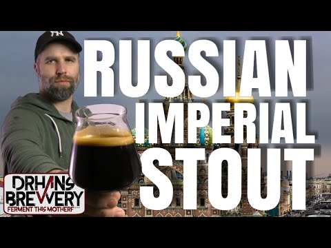 Russian Imperial Stout - all grain homebrewing recipe
