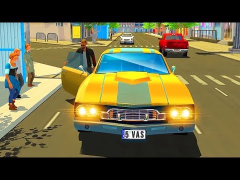 US Taxi Driver: Yellow Car City - Best Android Gameplay